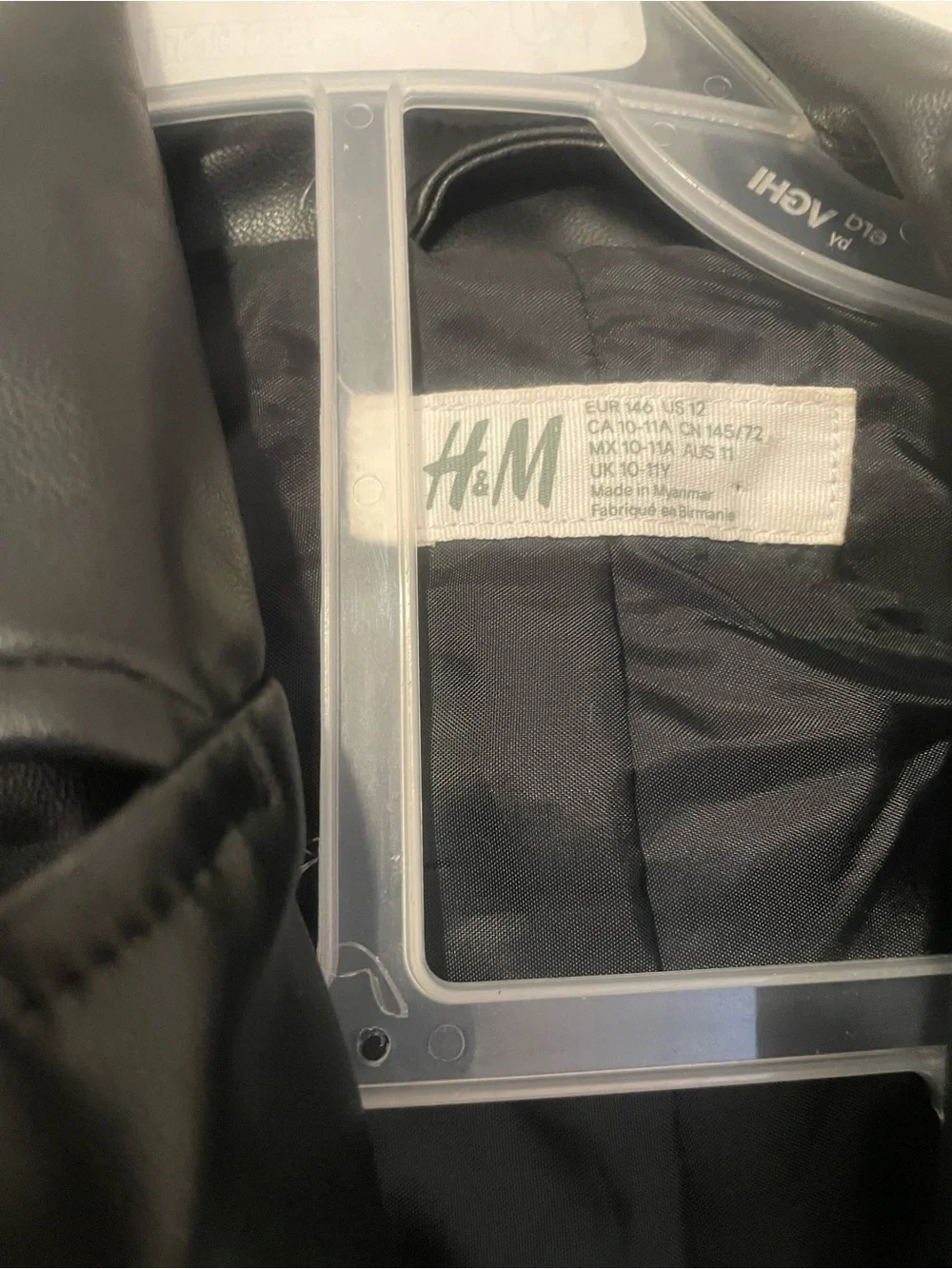 H&M sleek faux